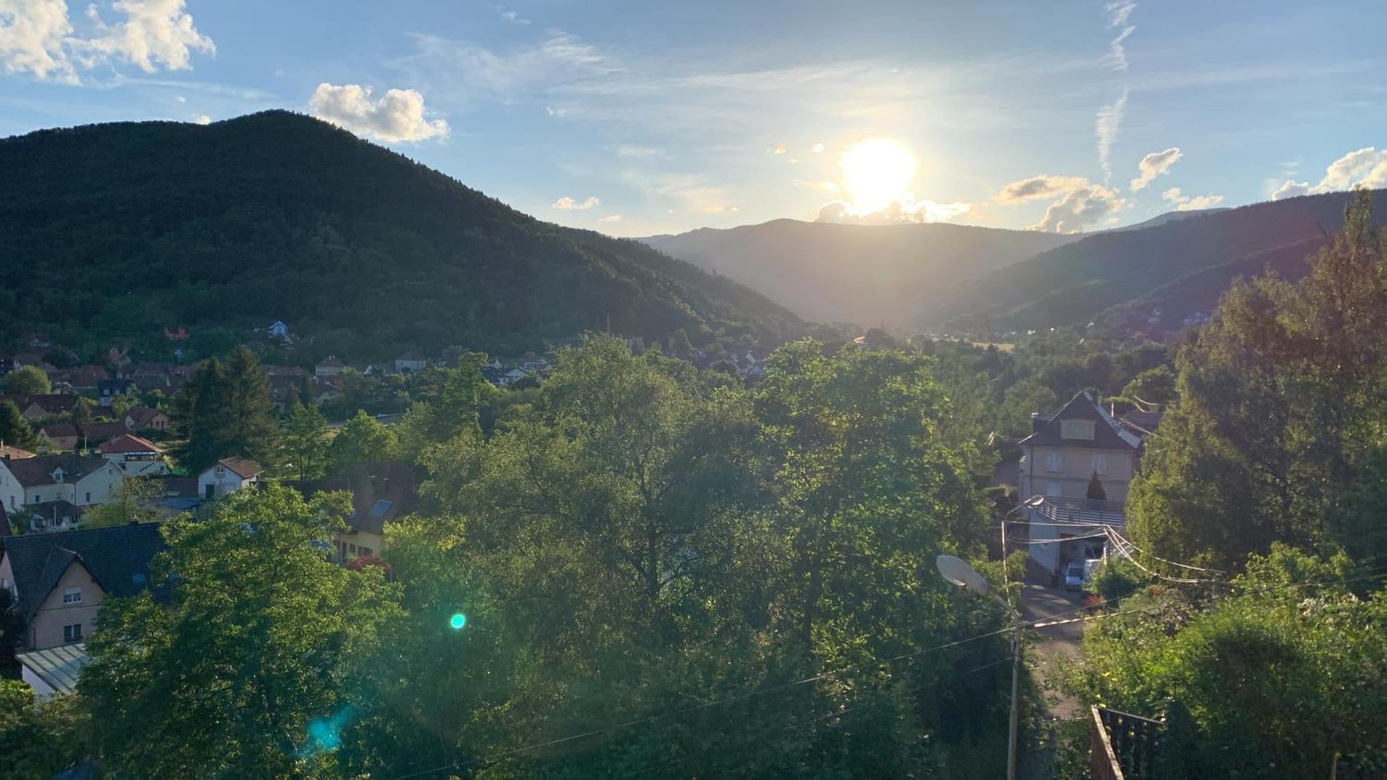 Au Reposoir - Vue Sur La Montagne Leilighet Buhl Eksteriør bilde